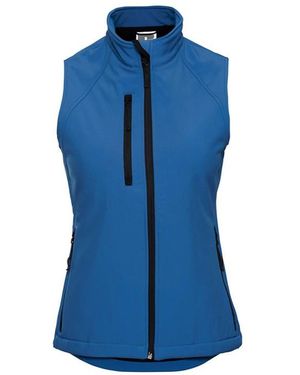 Russell Ladies Softshell Gilet (Azure) - Blue