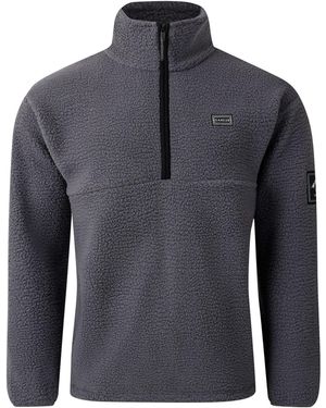 Dare 2b Twin Tip Half Zip Fleece Jacket (Iron Gate) - Blue