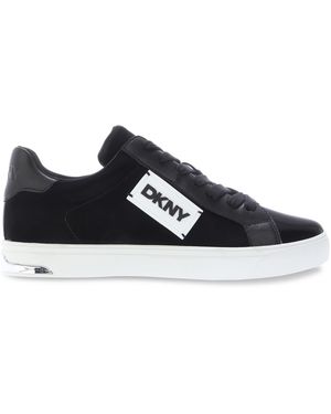 DKNY Aelix Lace Up Trainers - Blue