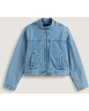 Vans Premium Pomona Collarless Station Jacket - Blue