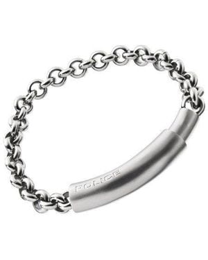 Police "Clear" Bracelet - Metallic