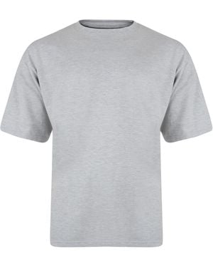 KAM Jeanswear Kam Denim T-Shirts Big & Tall Short Sleeve Crew Neck - Grey