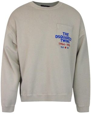 DSquared² Sweatshirt Steen - Grijs