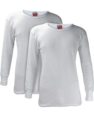 Heat Holders 2 Pack Long Sleeve Thermal Top For Winter - Grey