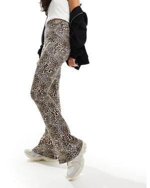 In The Style Exclusive Flared Trousers - White