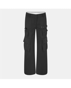 Off-White c/o Virgil Abloh Relaxed Cargo Trousers - Black