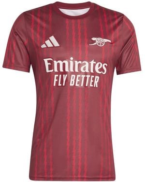 adidas Fc 2025 2026 Pre Match Jersey - Red