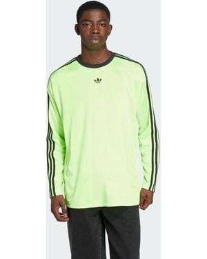 adidas Originals Adicolor Jacquard Long-Sleeve Jersey - Green