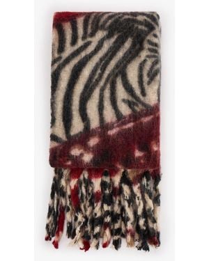 Penti Erica Zebra Pattern Scarf - Multicolour