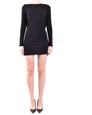 DSquared² Long Sleeve Mini Dress - Black