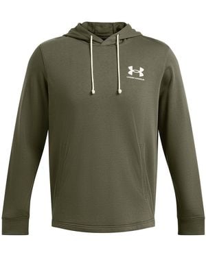 Under Armour Ua Rival Terry Lc Hd Hoody - Green