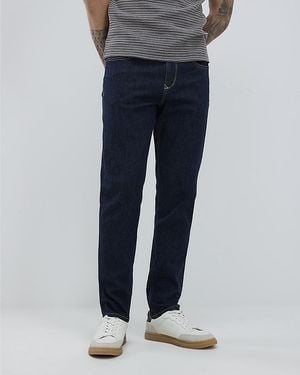 River Island Slim Fit Jeans Denim Fabric Cotton - Blue