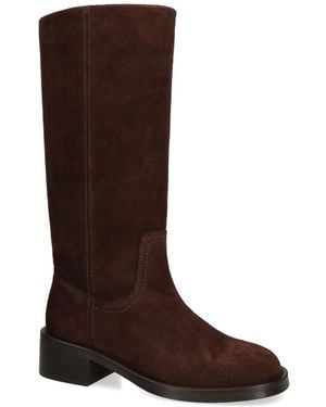 Steve Madden Suede Riggs Boots - Brown
