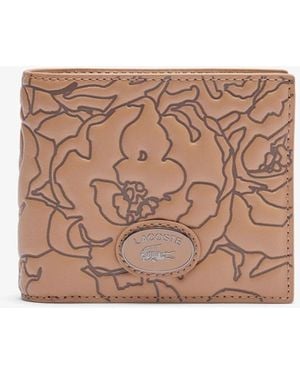 Lacoste Accessories Holiday Leather Billfold - Brown