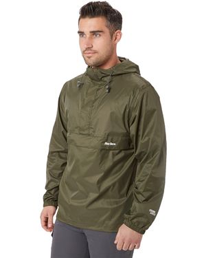 Peter Storm Waterproof, Lightweight & Packable Cagoule With Zipped Pocket - Green