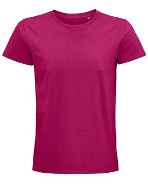 Sol's Adult Pioneer Organic T-Shirt (Fuchsia) - Purple
