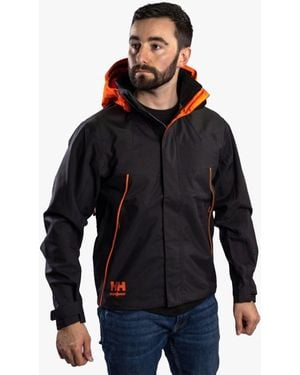 Helly Hansen Chelsea Evolution Zip Shell Jacket Ebony - Zwart