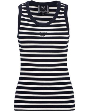 19V69 Italia by Versace Tops Benice Marina - Zwart
