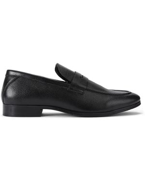 KG by Kurt Geiger Leather Freddy Loafers - Black