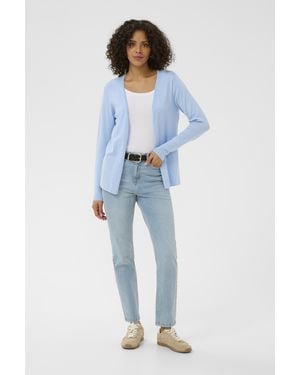 Kaffe Vest Kafenia Vest Regular Fit - Blauw