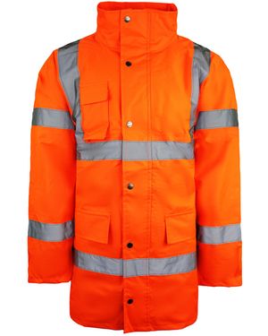 Dickies High Visibility Motoroway Safety Jacket - Orange