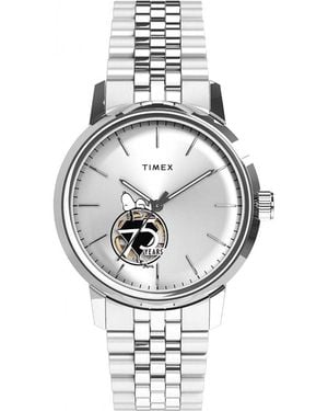 Timex Tw2Y45000 Peanuts Marlin 75Th Anniversary Watch - Metallic