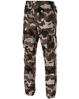 PUMA Xtg Trial Graphic Dark Cargo Trousers 596871 01 - Black