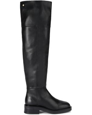 Carvela Kurt Geiger Leather Napoli Otk Boots - Black