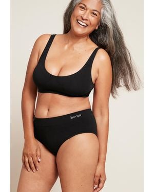 Boody Organic Bamboo Midi Briefs - Black