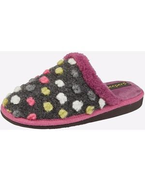 Sleeper Donna Mule Slippers - Pink
