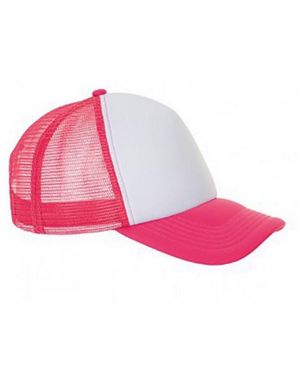 Sol's Bubble Contrast Cap /Neon Coral) - Pink