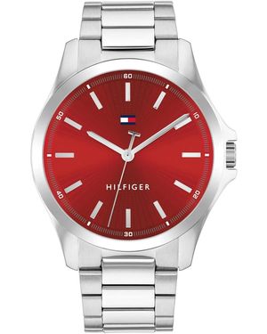 Tommy Hilfiger Bruce Watch 1710677 Stainless Steel - Red
