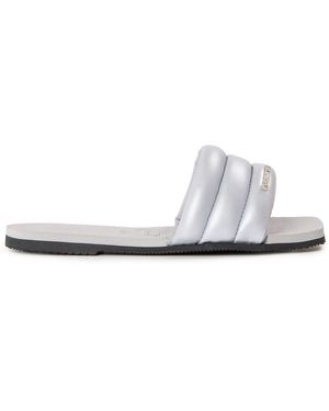 Havaianas Hav. You Milan Metallic Ice 35 Flip Flops - White