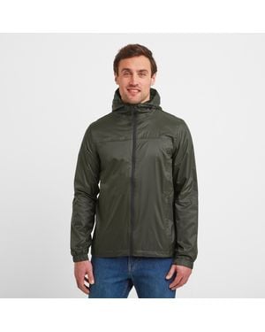 TOG24 Craven Waterproof Packaway Jacket Dark - Green