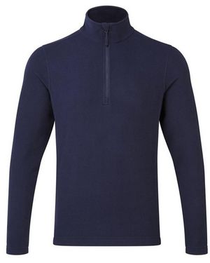 PREMIER Adult Recyclight Quarter Zip Fleece Top - Blue
