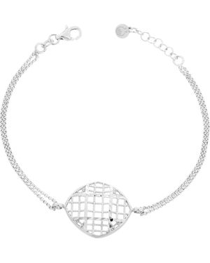 Orphelia 'Lilla' 925 Sterling Bracelet - Metallic