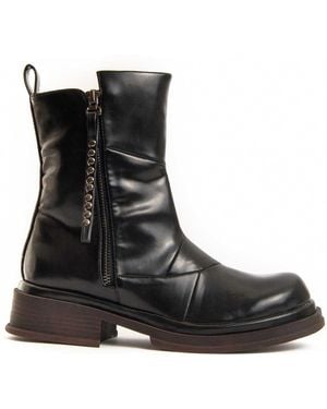 Montevita Heel Ankle Boot Motta - Black