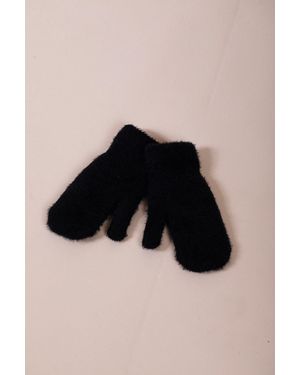 SVNX Soft Knitted Mittens - Black