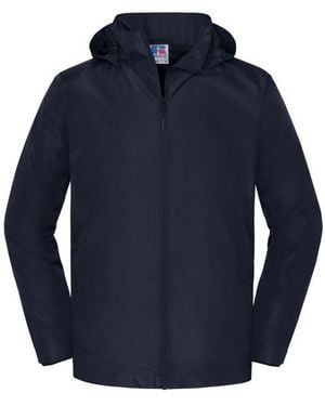 Russell Collection Essential Weatherproof Shell Jacket - Blue
