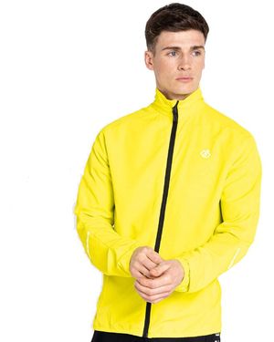 Dare 2b Illume Pro Wind Shell Led Cycling Jacket - Yellow