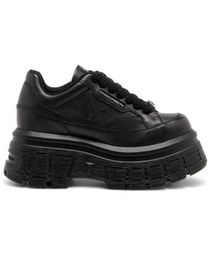 Windsor Smith Chunky Leather Trainers - Black