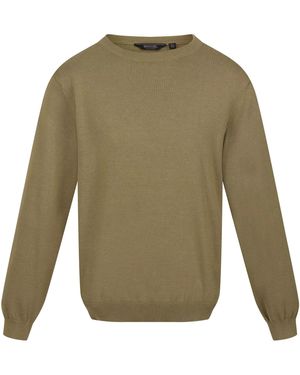 Regatta Kaelen Knitted Jersey Jumper (Capulet) - Green