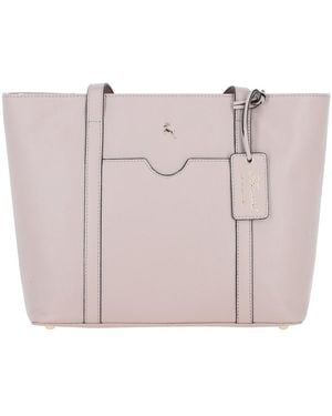 Ashwood Leather 'Rosara' Real Shoulder Bag - Pink
