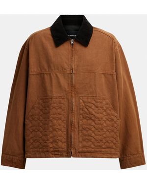 COACH Work Jacket - Brown