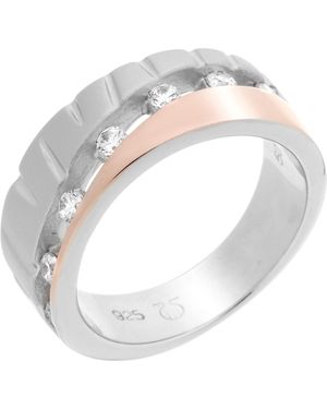 Orphelia 925 Sterling Ring - White