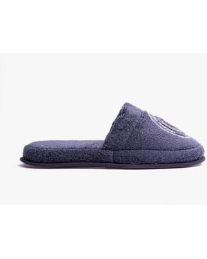 GANT Crest Mule Slippers Marine - Blue