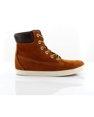 Timberland Glestenbury Fleece Nubuck Leather Lace Up Boots 8646A Leather (Archived) - Brown