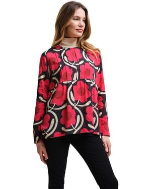 Regatta Orla Bloemen Lichtgewicht Ademende Blouse (appelbloesem Roze) - Rood