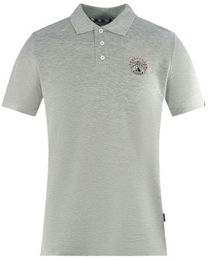 Aquascutum London Crest Polo Shirt Cotton - Grey