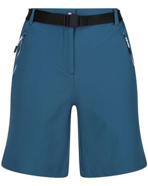 Regatta Ladies Xert Iii Stretch Shorts (Moroccan) - Blue